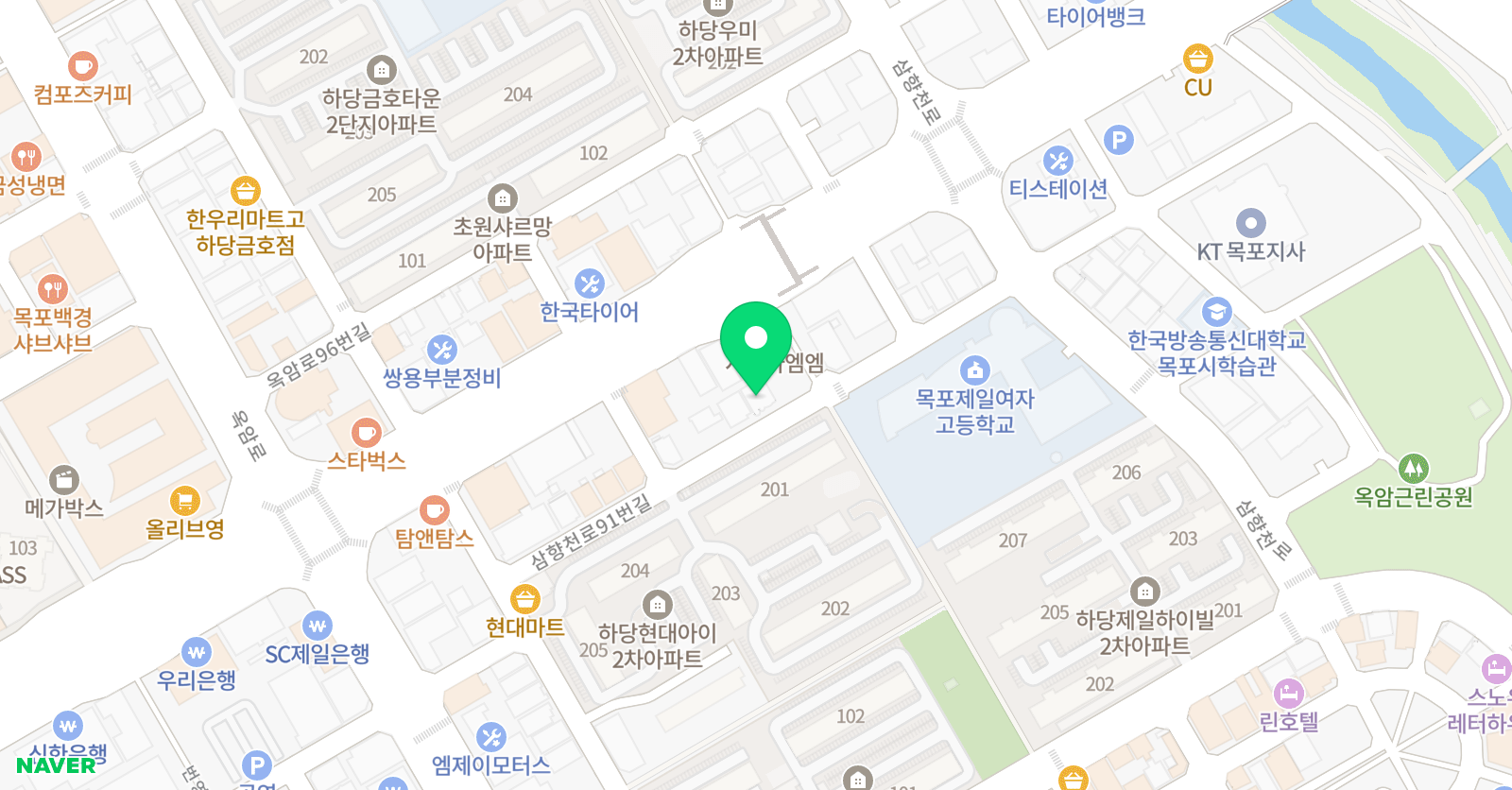 한우리독서토론논술 현대아이논술교습소 위치