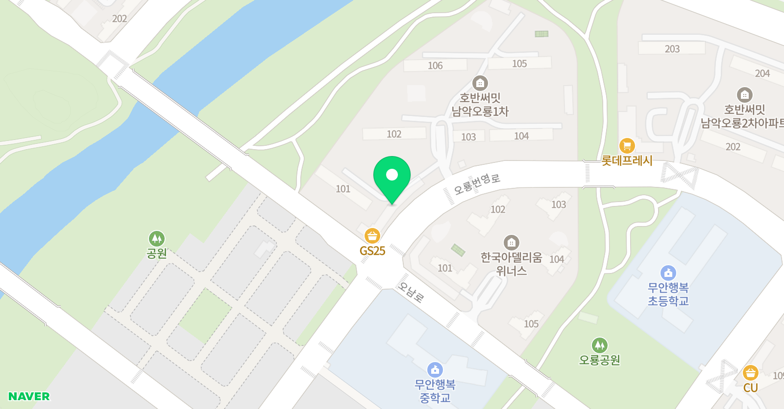 이화 영어수학학원 위치