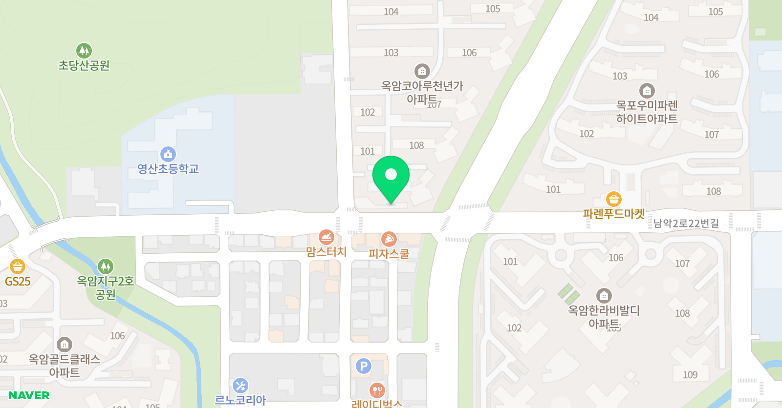 오르비 영어교습소 위치