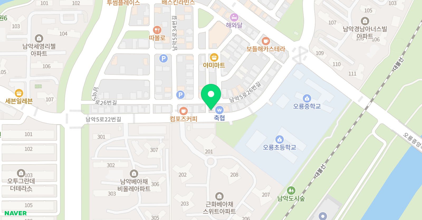 브레인영어 위치