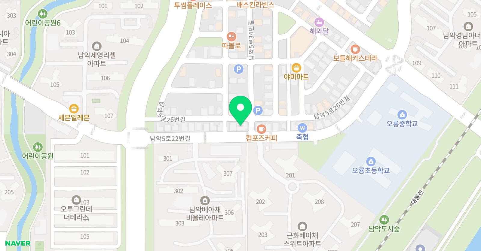 일등영어 위치