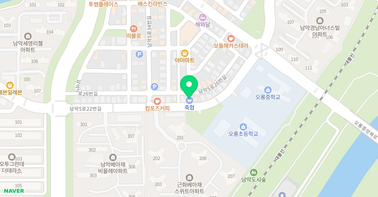 셀파우등생교실 T클래스 남악교실 위치