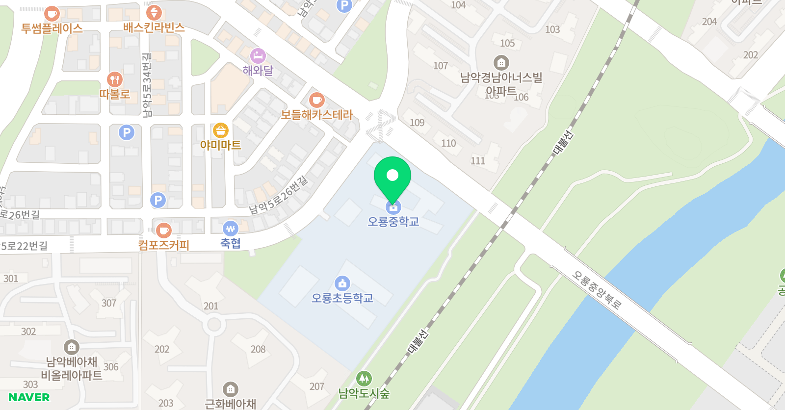 남악스포팅축구교실 위치