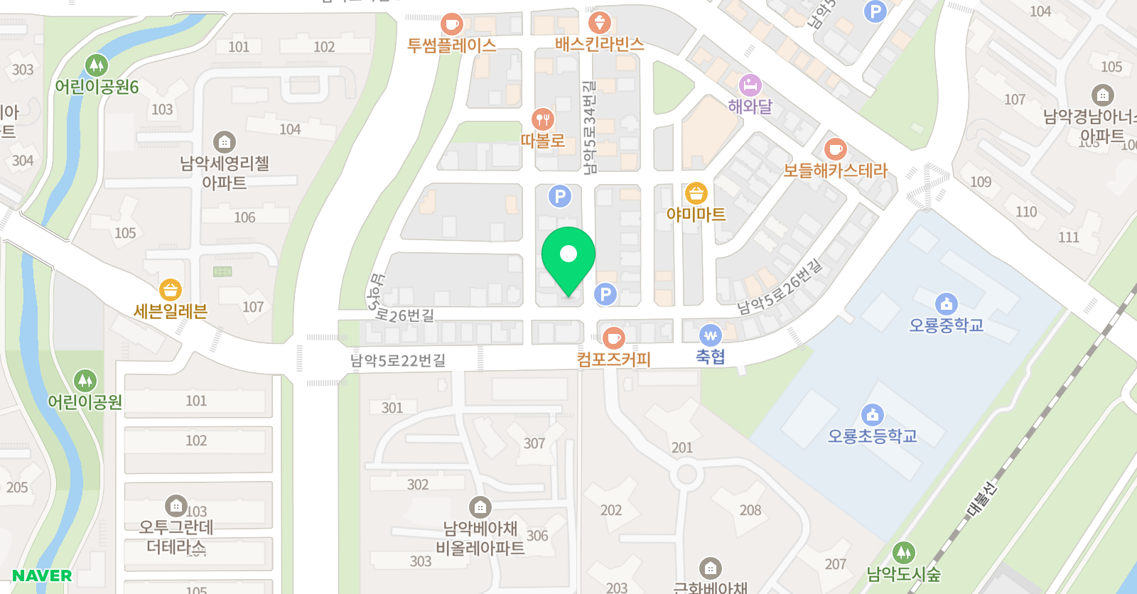 로렌스 음악학원 위치