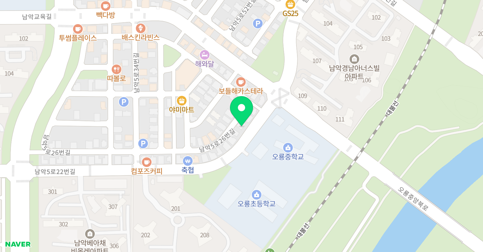 능률주니어랩 남악교실 위치