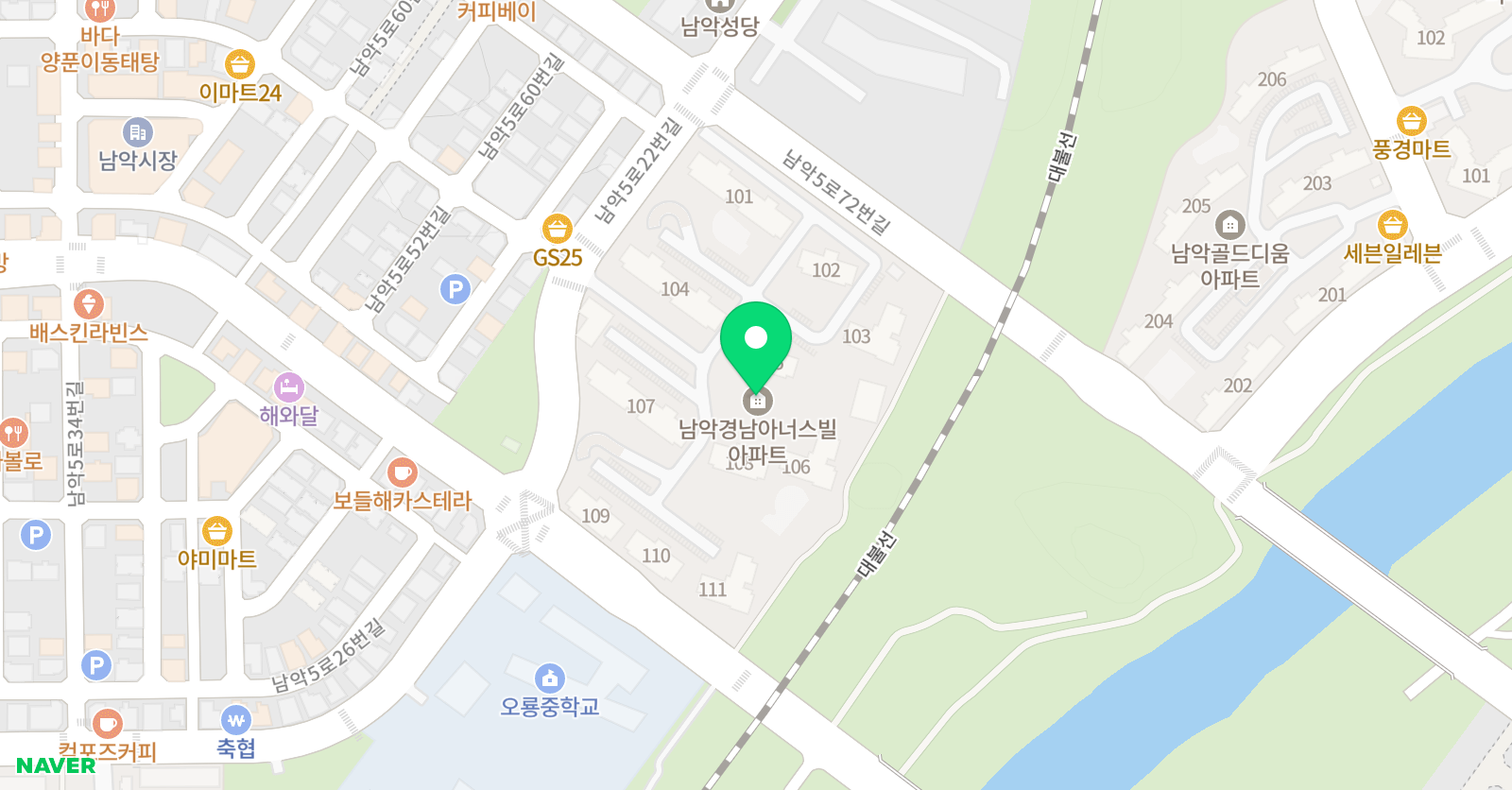 남악 한국태권도 위치