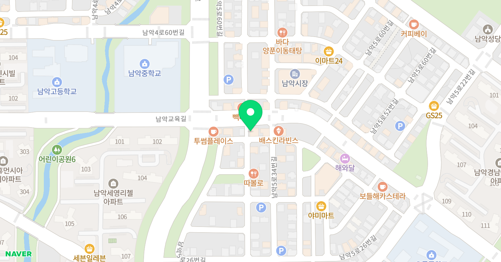 이수정 영어학원 위치
