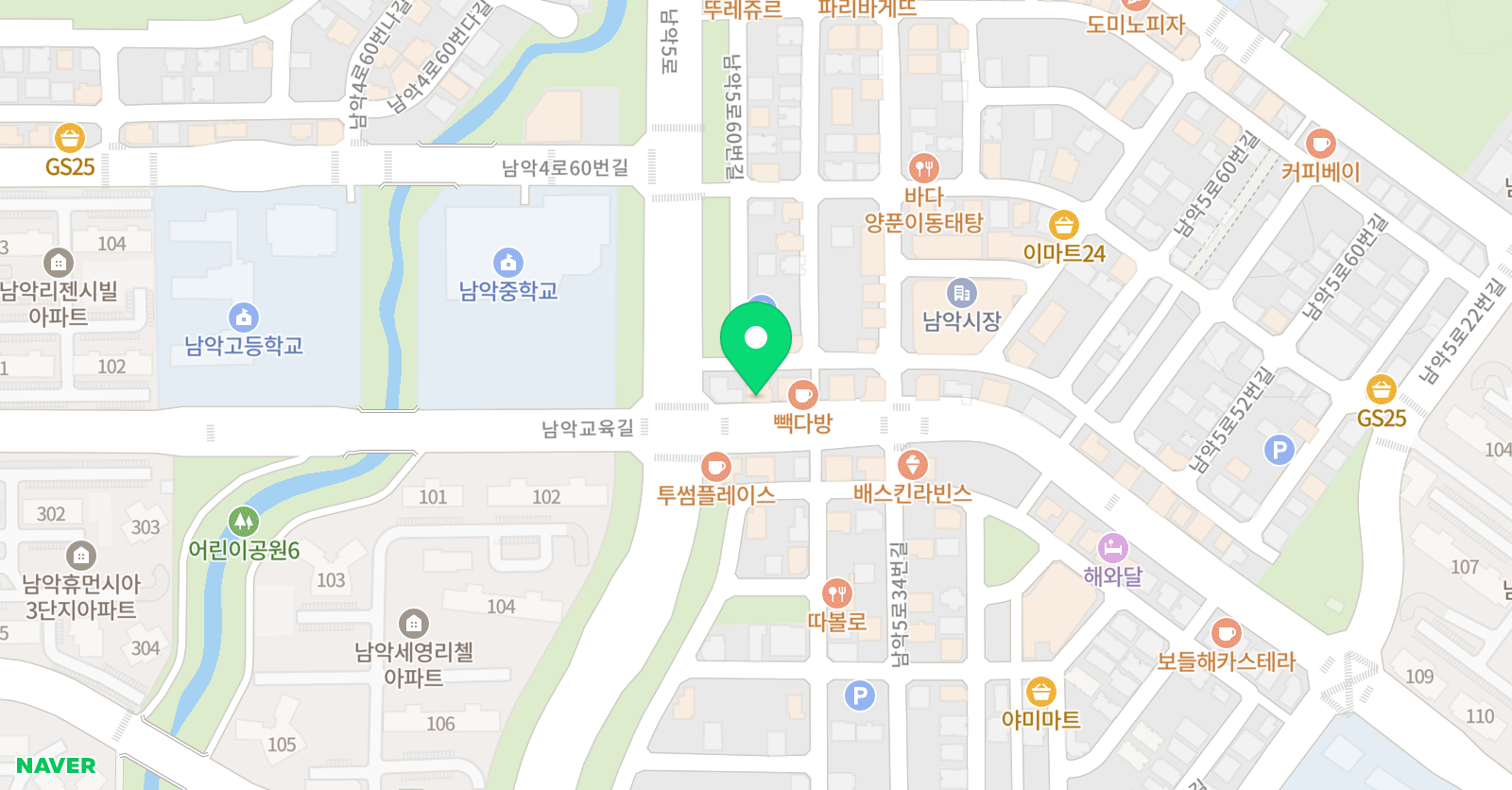 작은화가 미술교습소 위치
