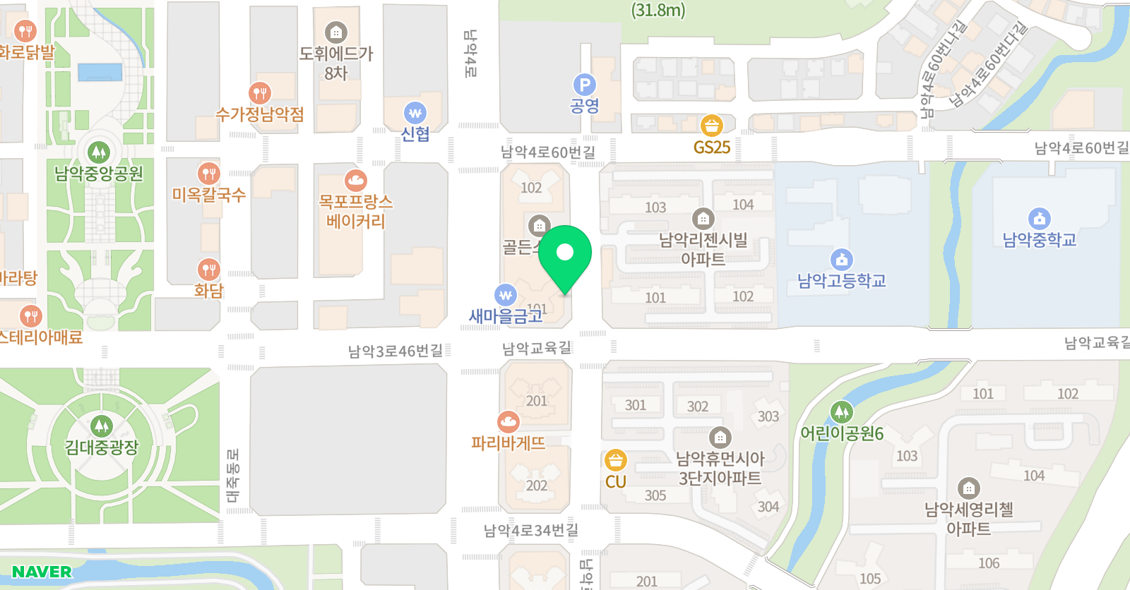 경희대길라잡이 태권도 위치
