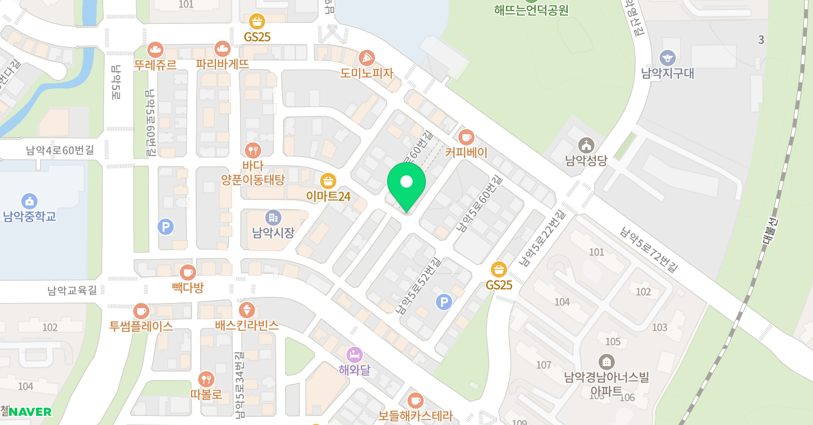이해하는 수학학원 남악 위치