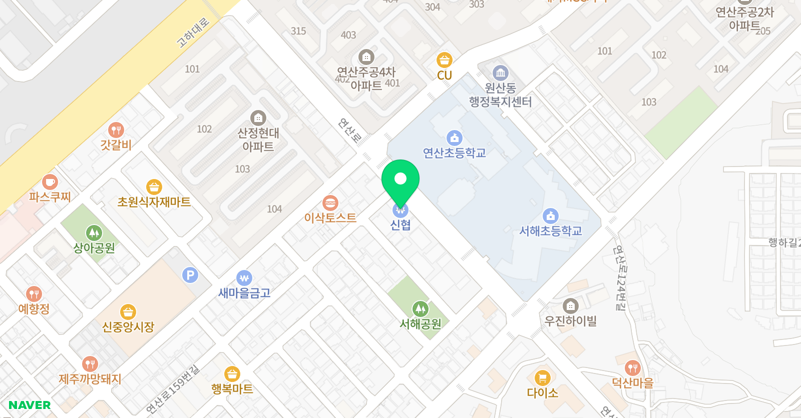 리틀팍스어학원 목포연산센터 위치