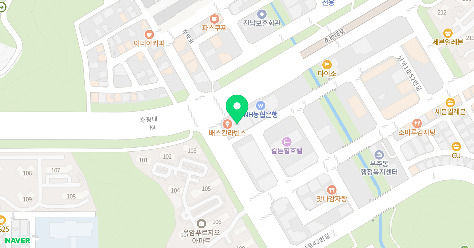 아발론랭콘 어학원 목포캠퍼스 위치