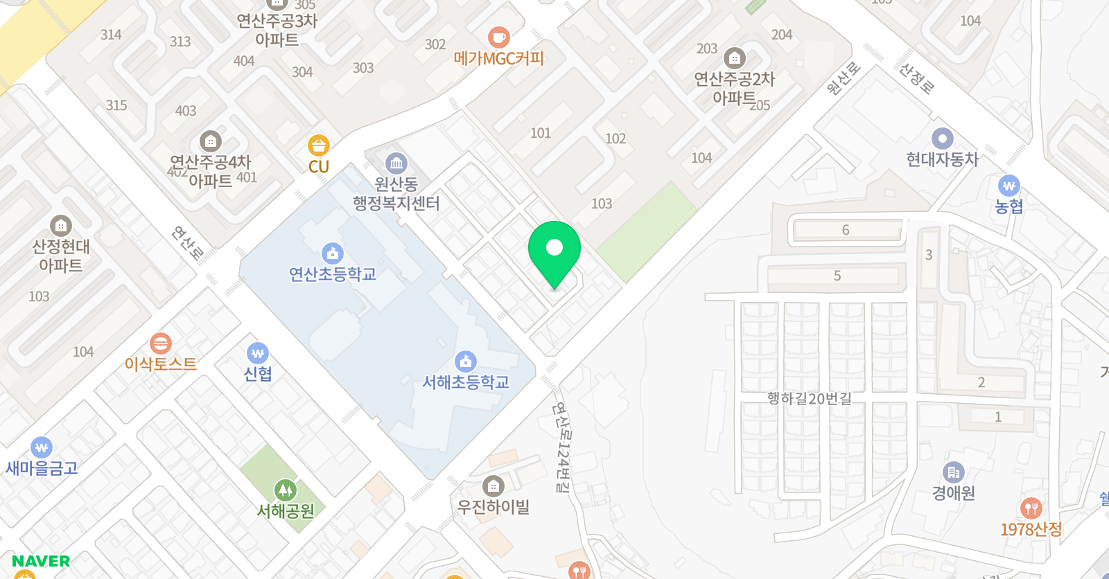 베르나르 미술학원 위치