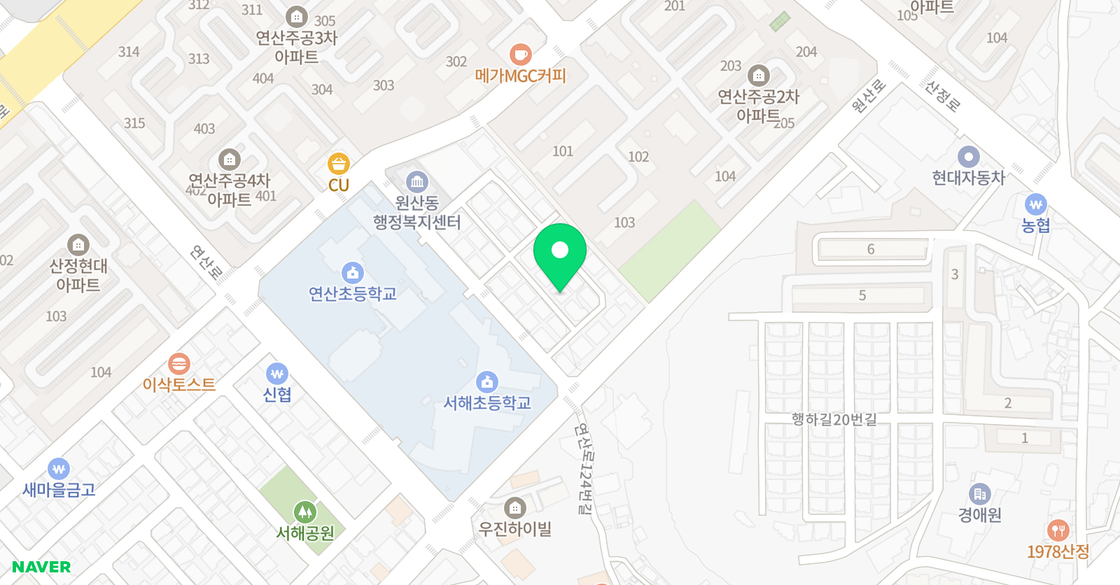 지니댄스스튜디오 위치