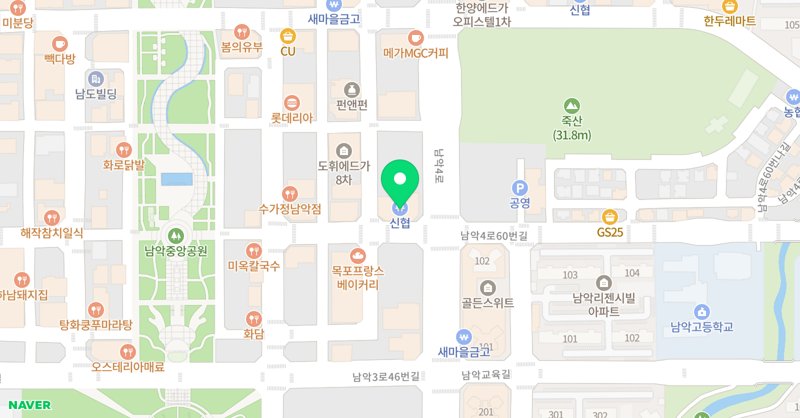 남악 축구클럽 위치