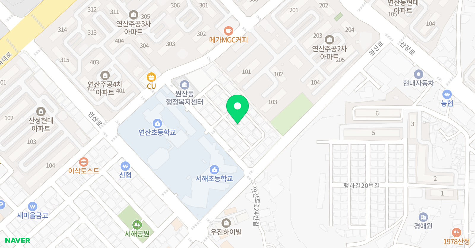 제스트 영수학원 위치