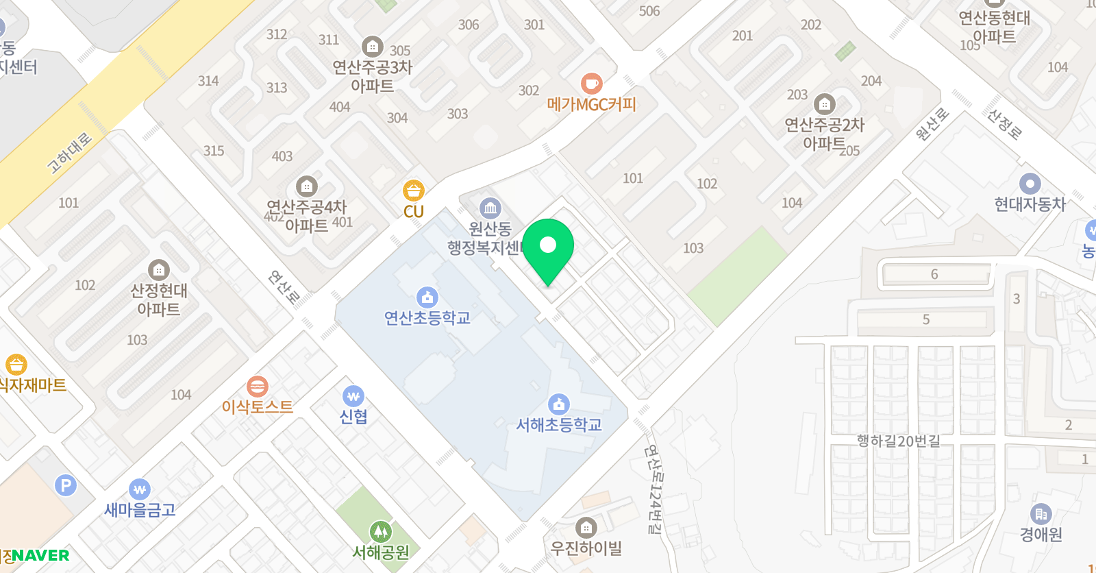 피아니스타 음악학원 위치