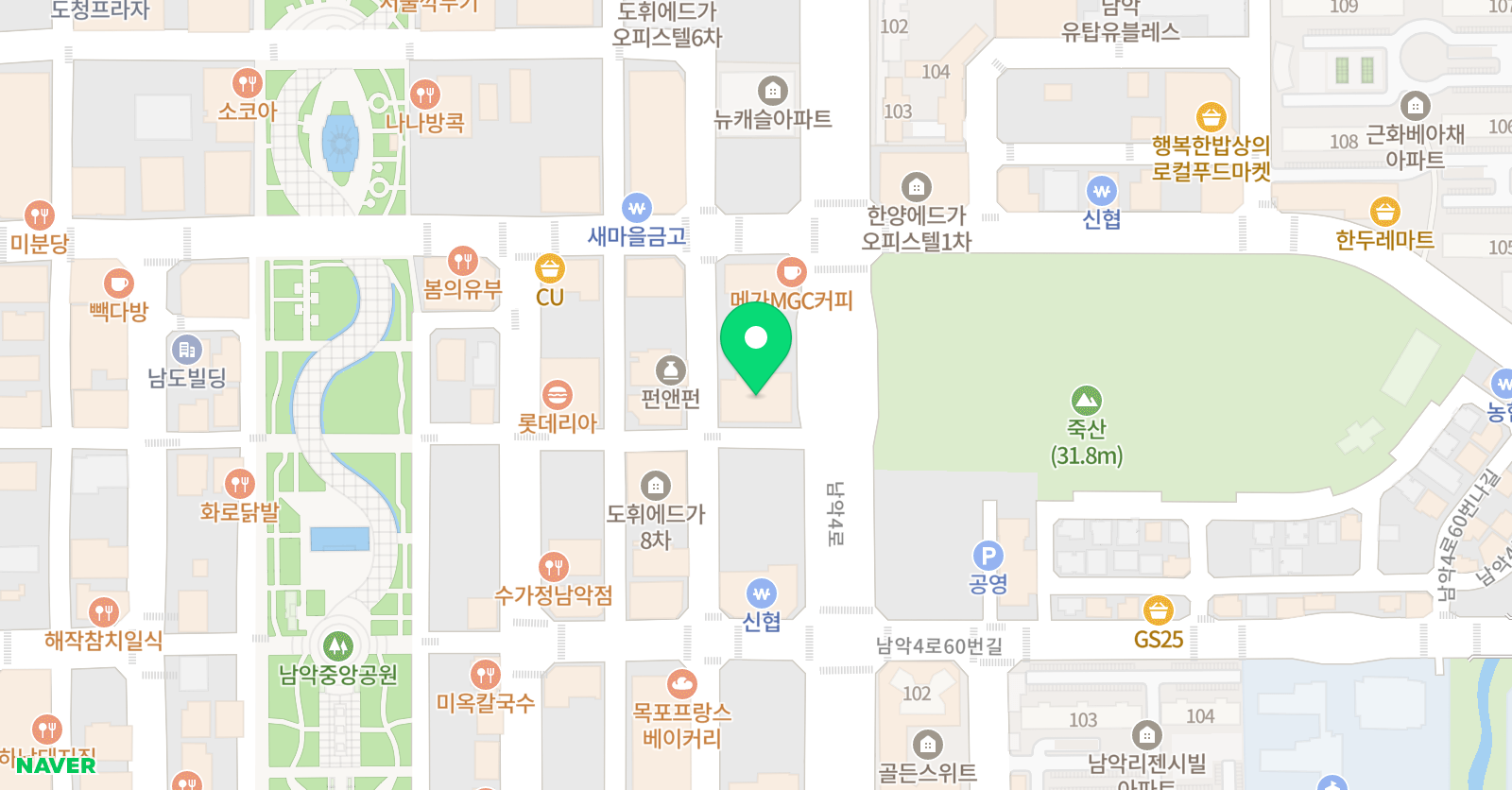 유투엠 목포남악캠퍼스 위치