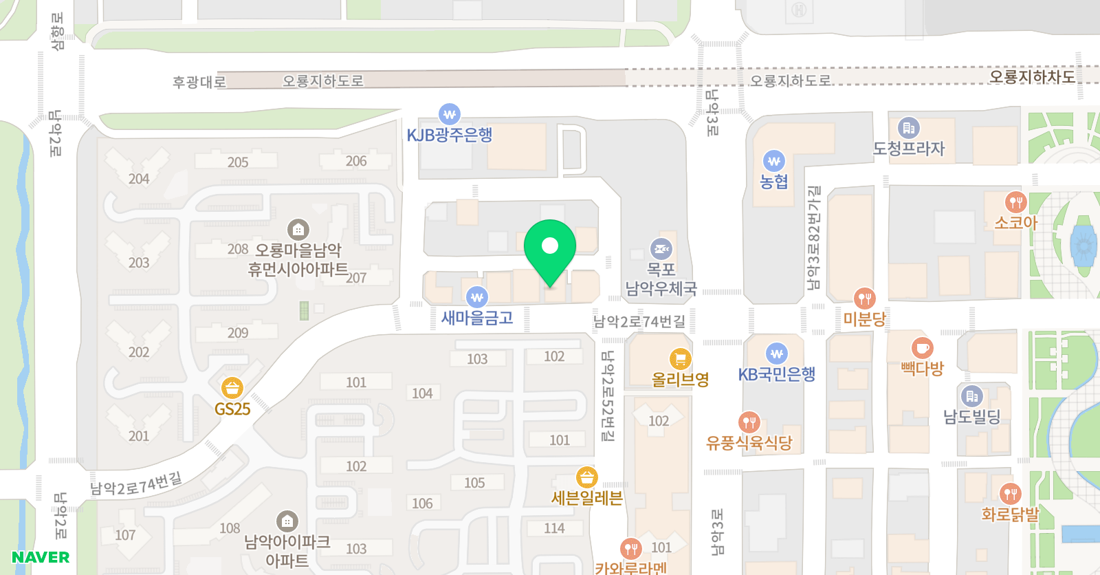 박홍선 국어논술학원 위치