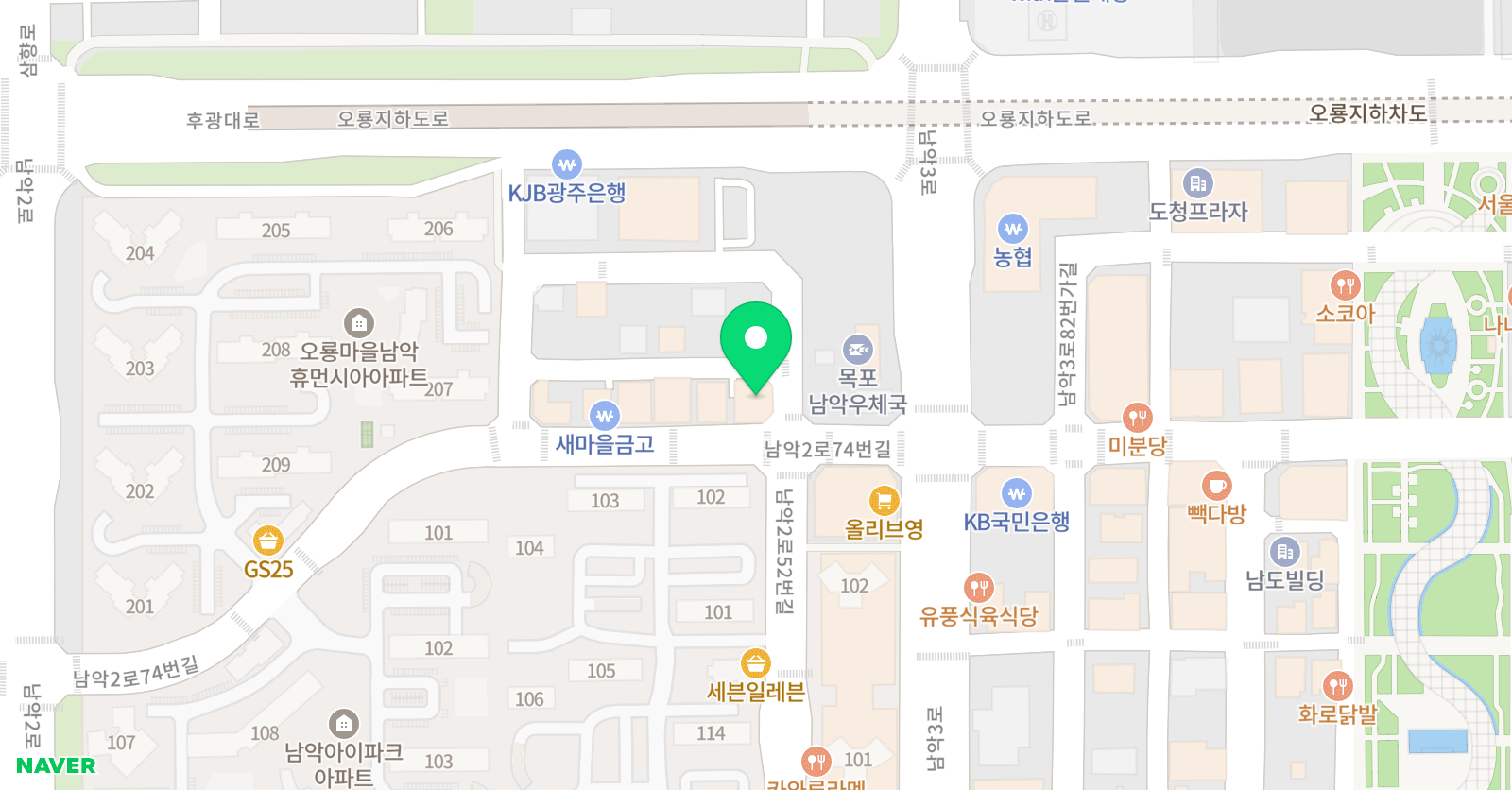 미래엔수학 최강수학학원 위치