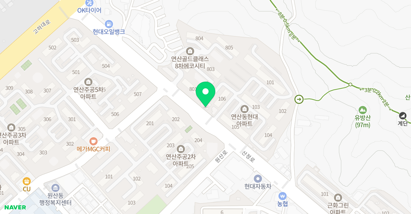 골드클래스드림아카데미 위치