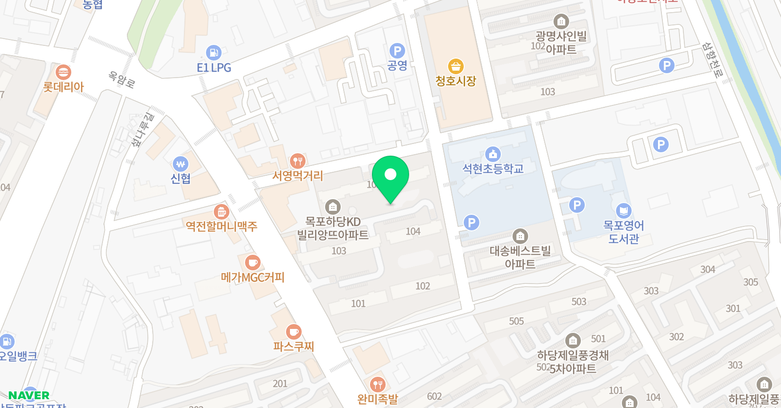 리즈쌤 영어공부방 위치