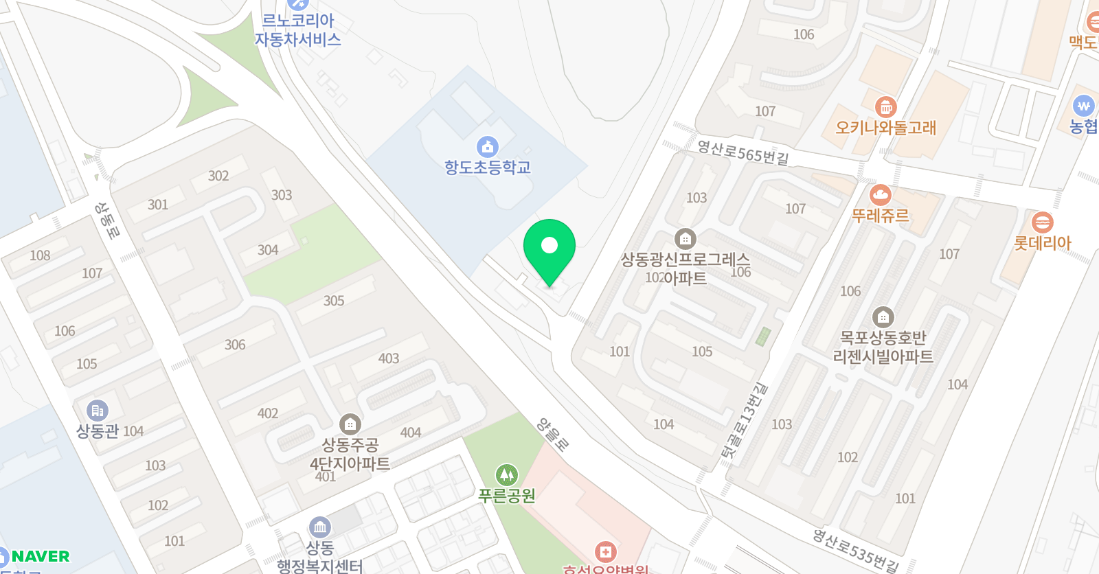 더올림학원 미래엔수학 미래엔영어 위치