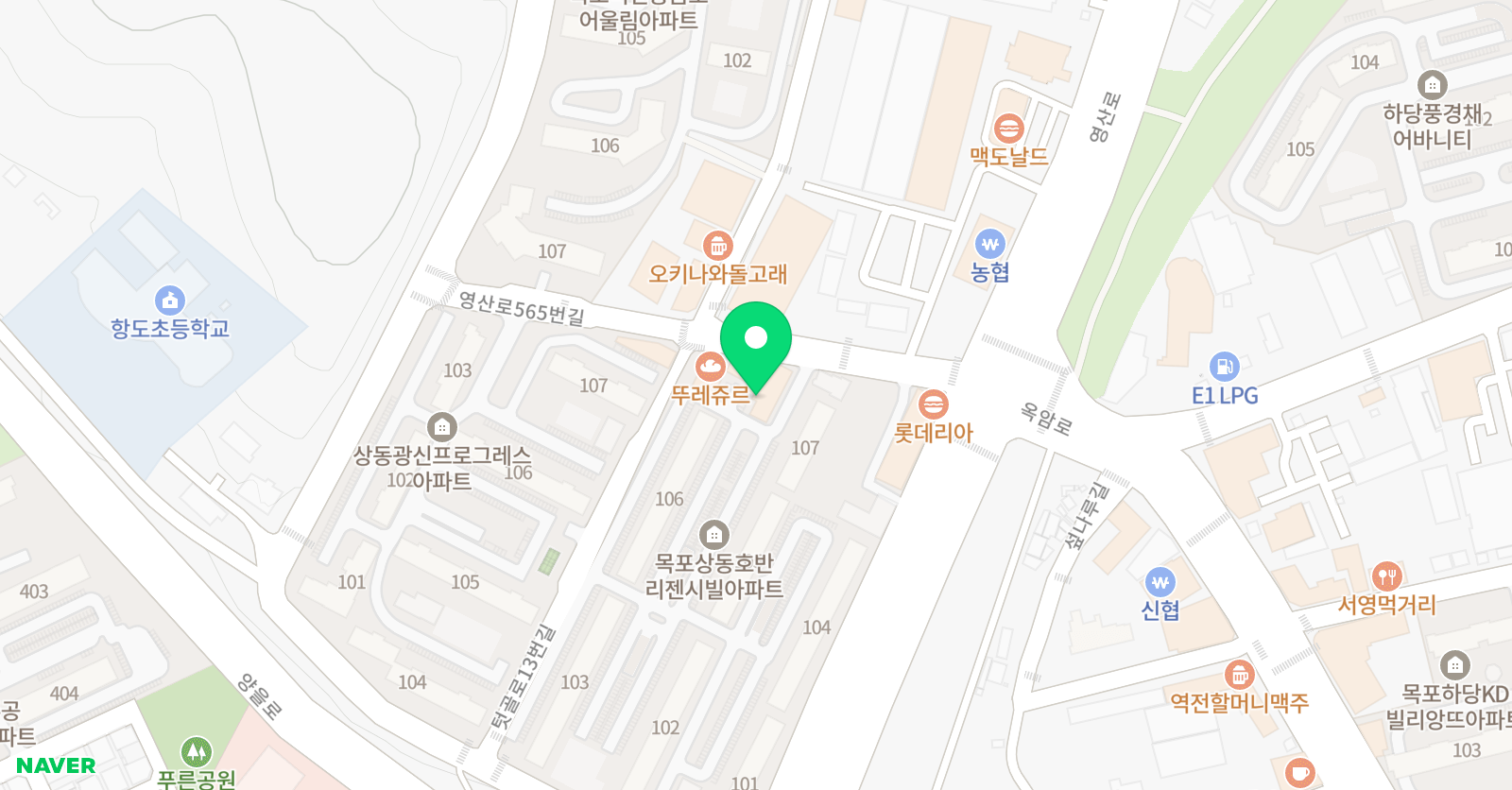 경희태권도 점퍼즈줄넘기클럽 위치