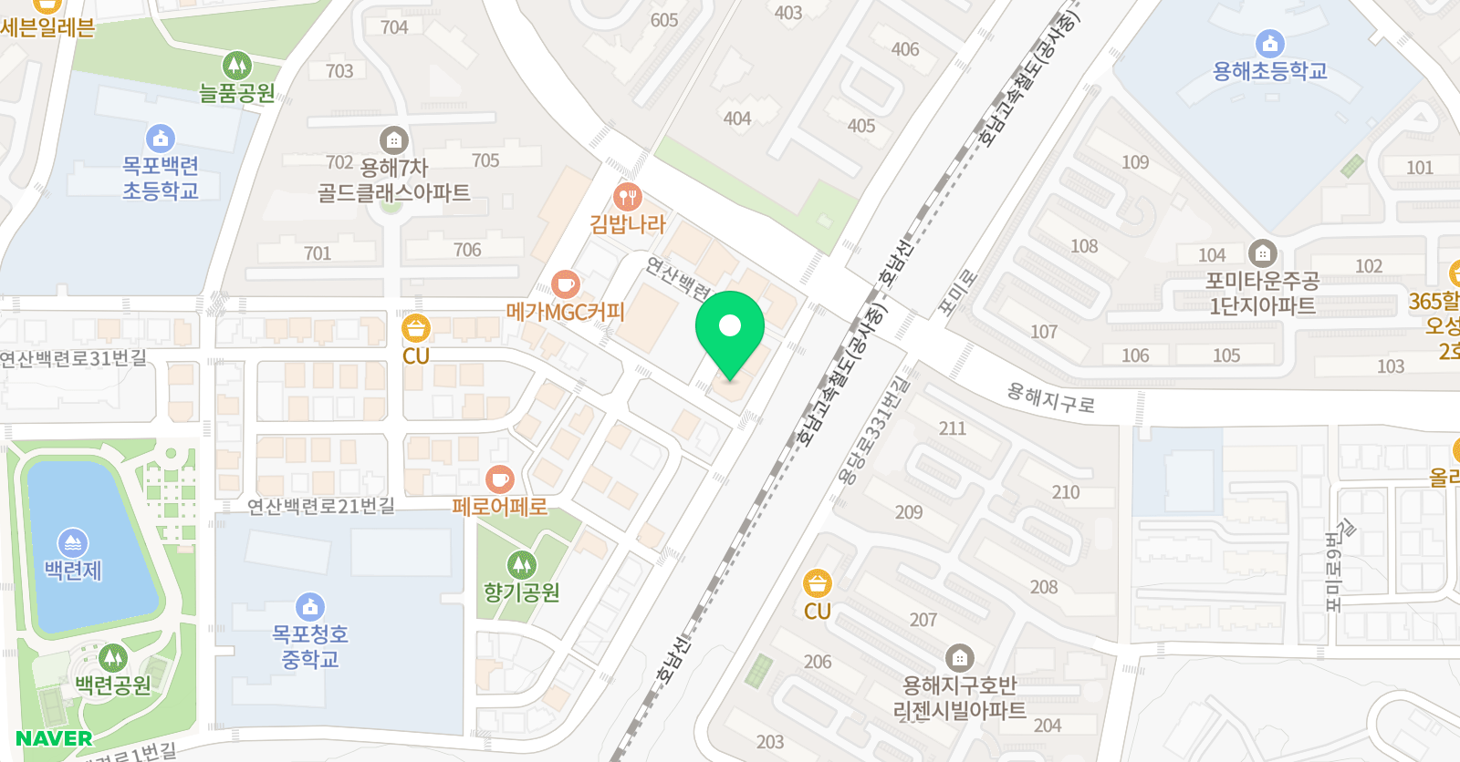 미래엔수학 옹달샘학원 위치