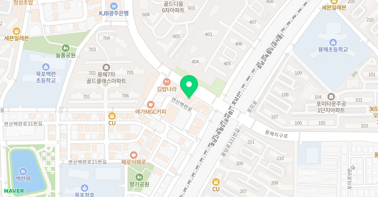 유레카 수학클리닉학원 위치