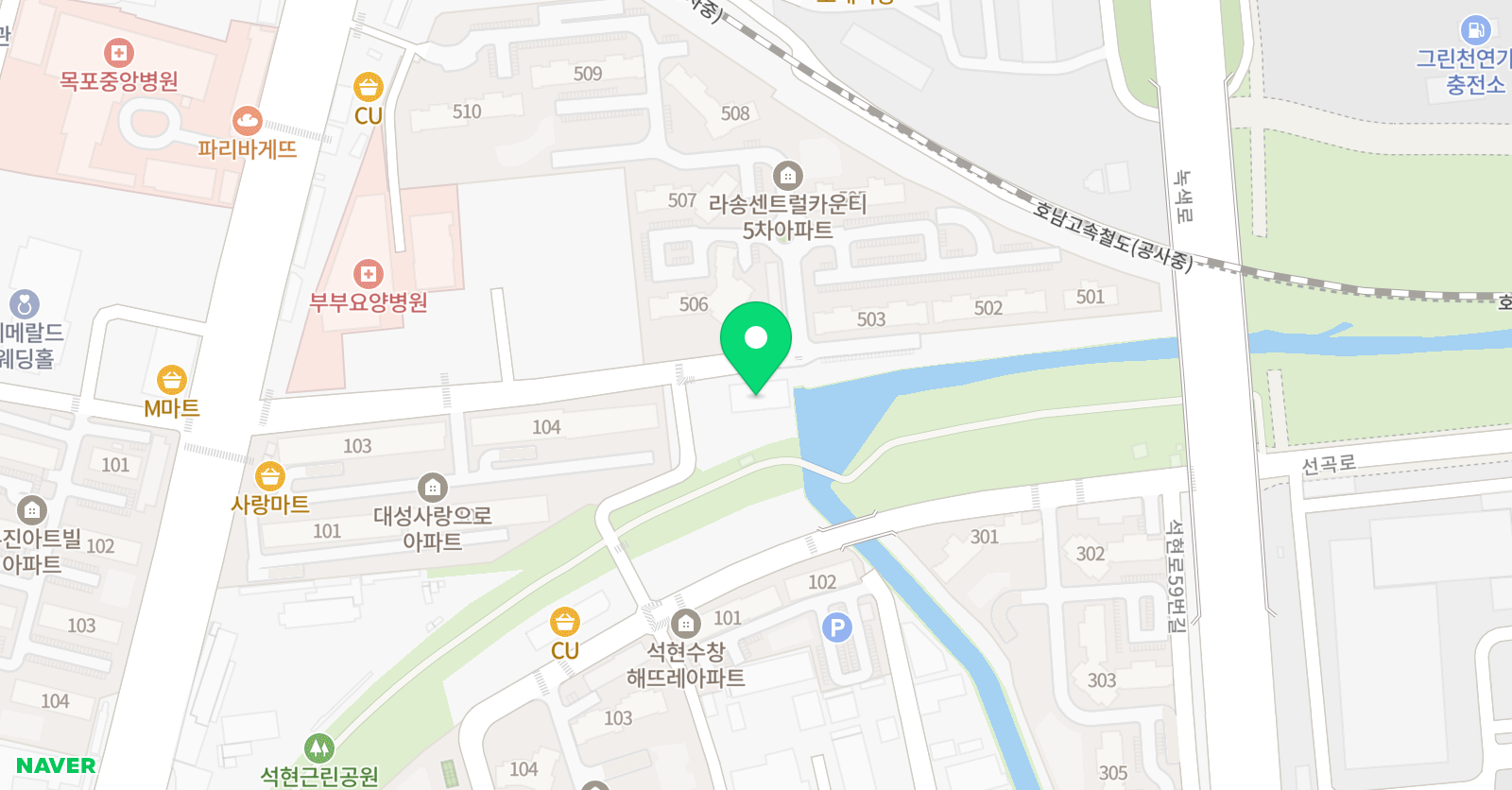 비룡태권도 석현본관 위치