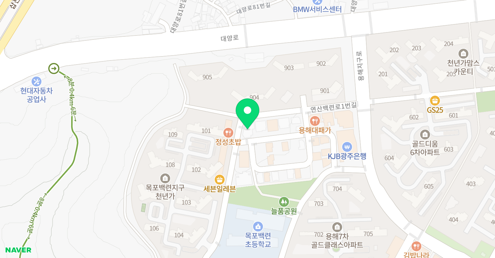 꿈그림 미술교습소 위치