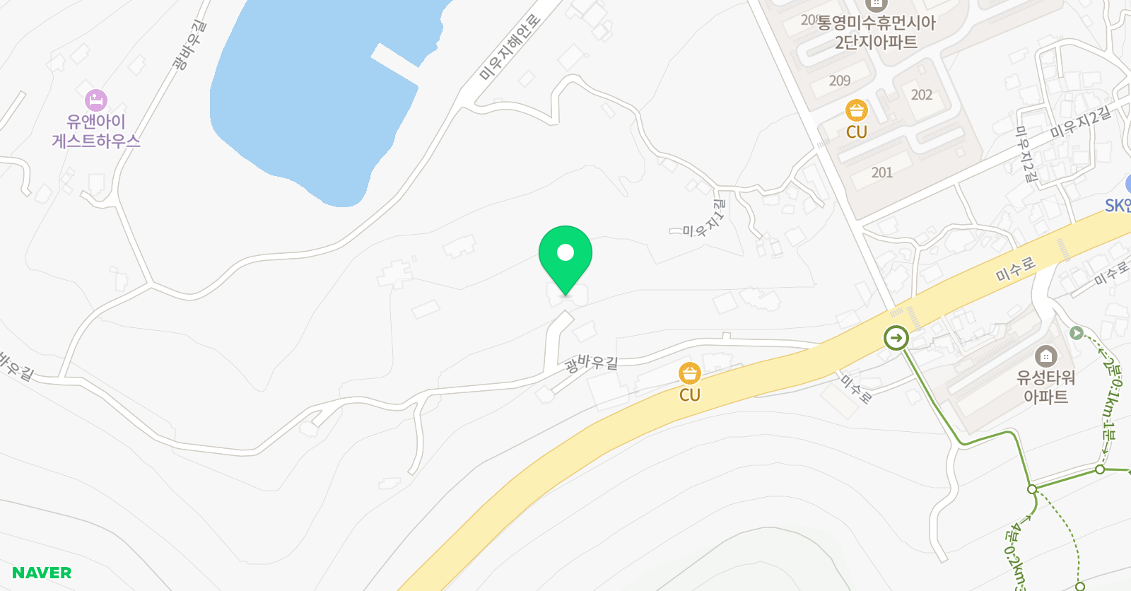 알티오라 통영캠퍼스 위치