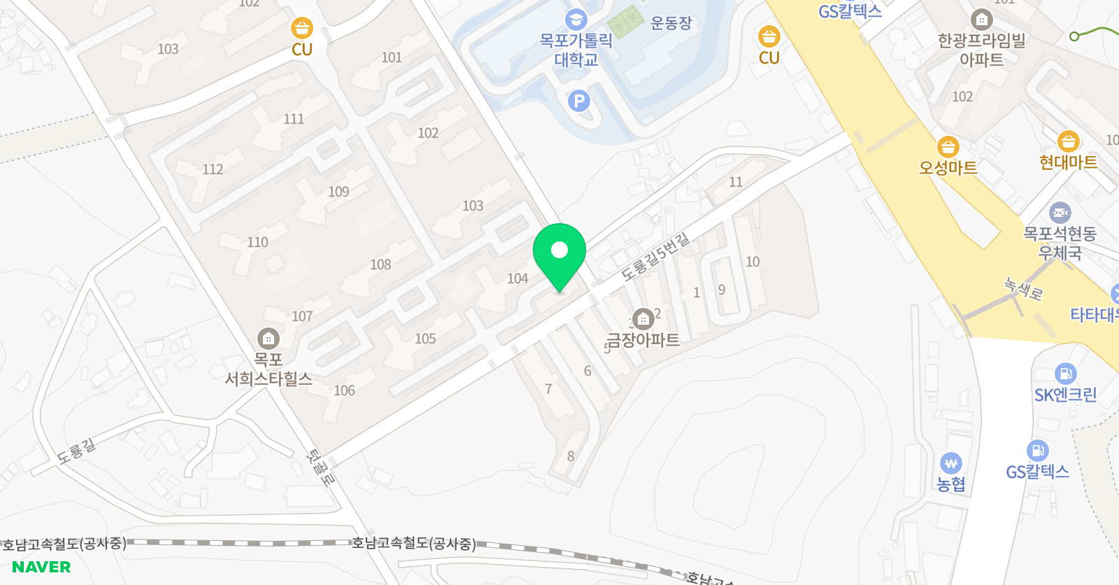 에이에이 학원 위치
