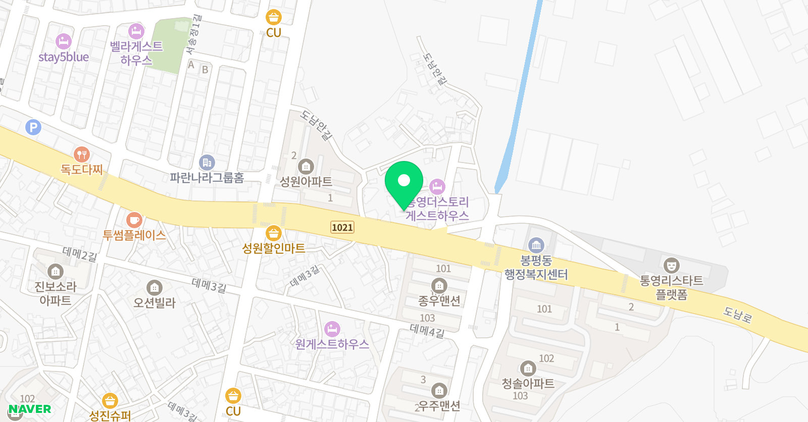 KTC 원광 태권도 위치