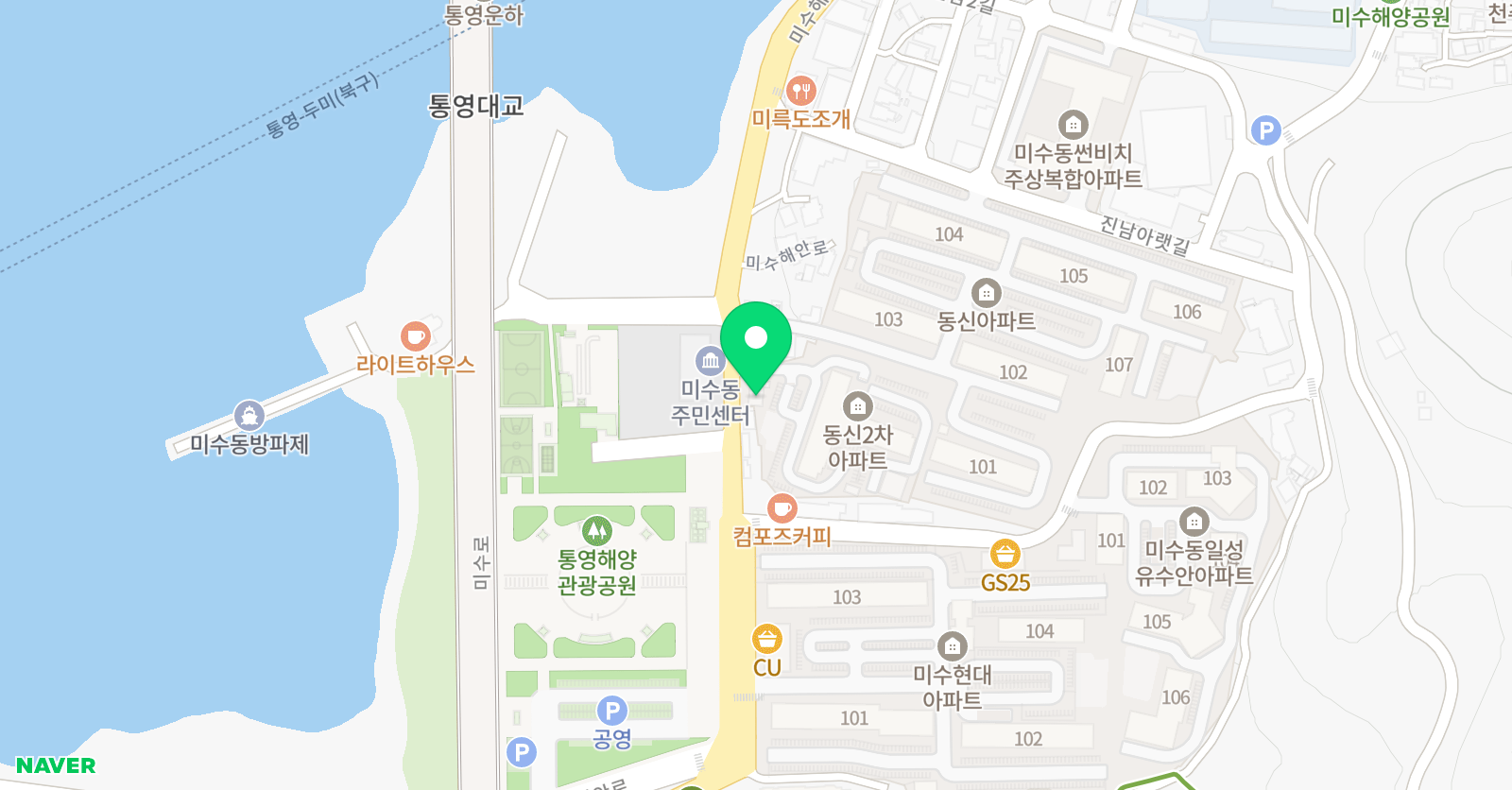 상상나무 미술전문학원 위치