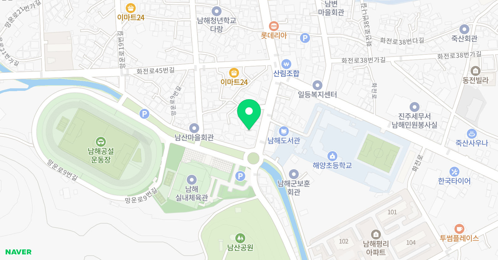 상지 학원 위치