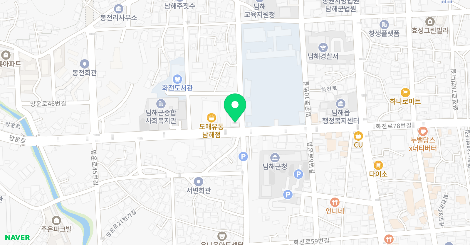홍선생 글쓰기학원 위치