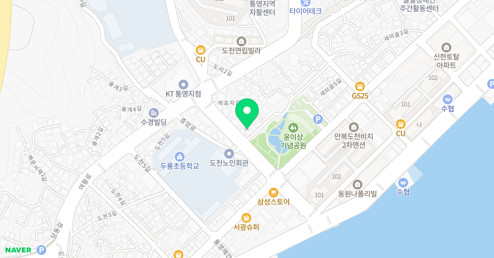 튼튼 영어학원 위치
