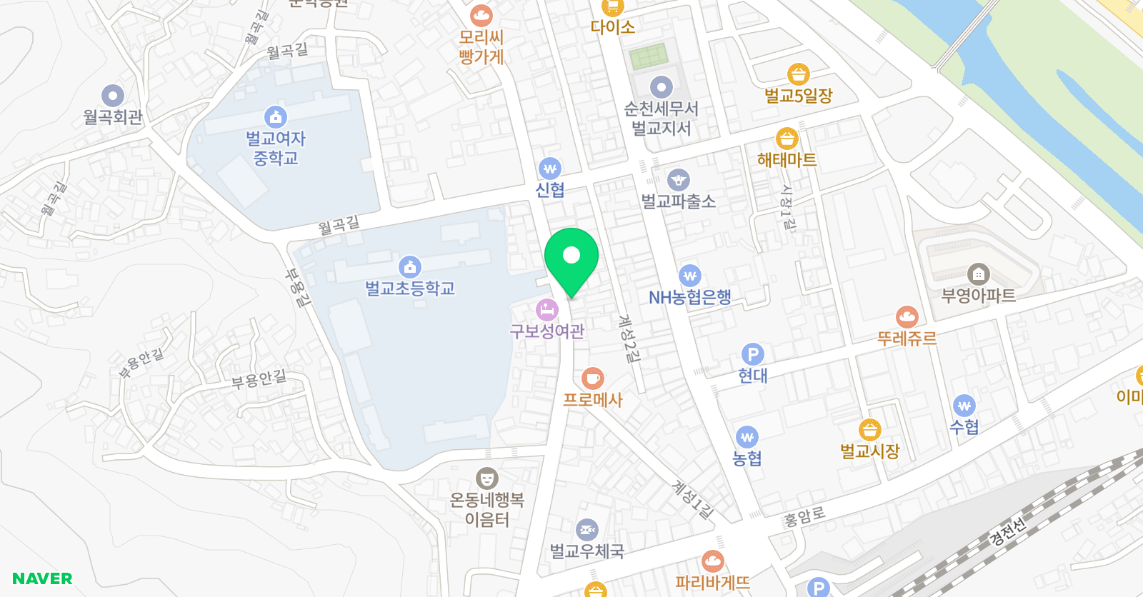 음악친구 학원 위치
