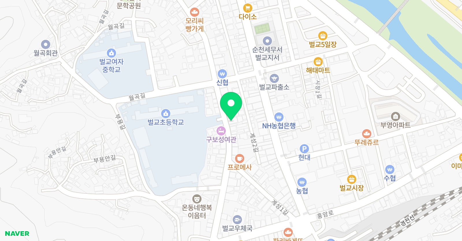 이룸 수학교실 위치