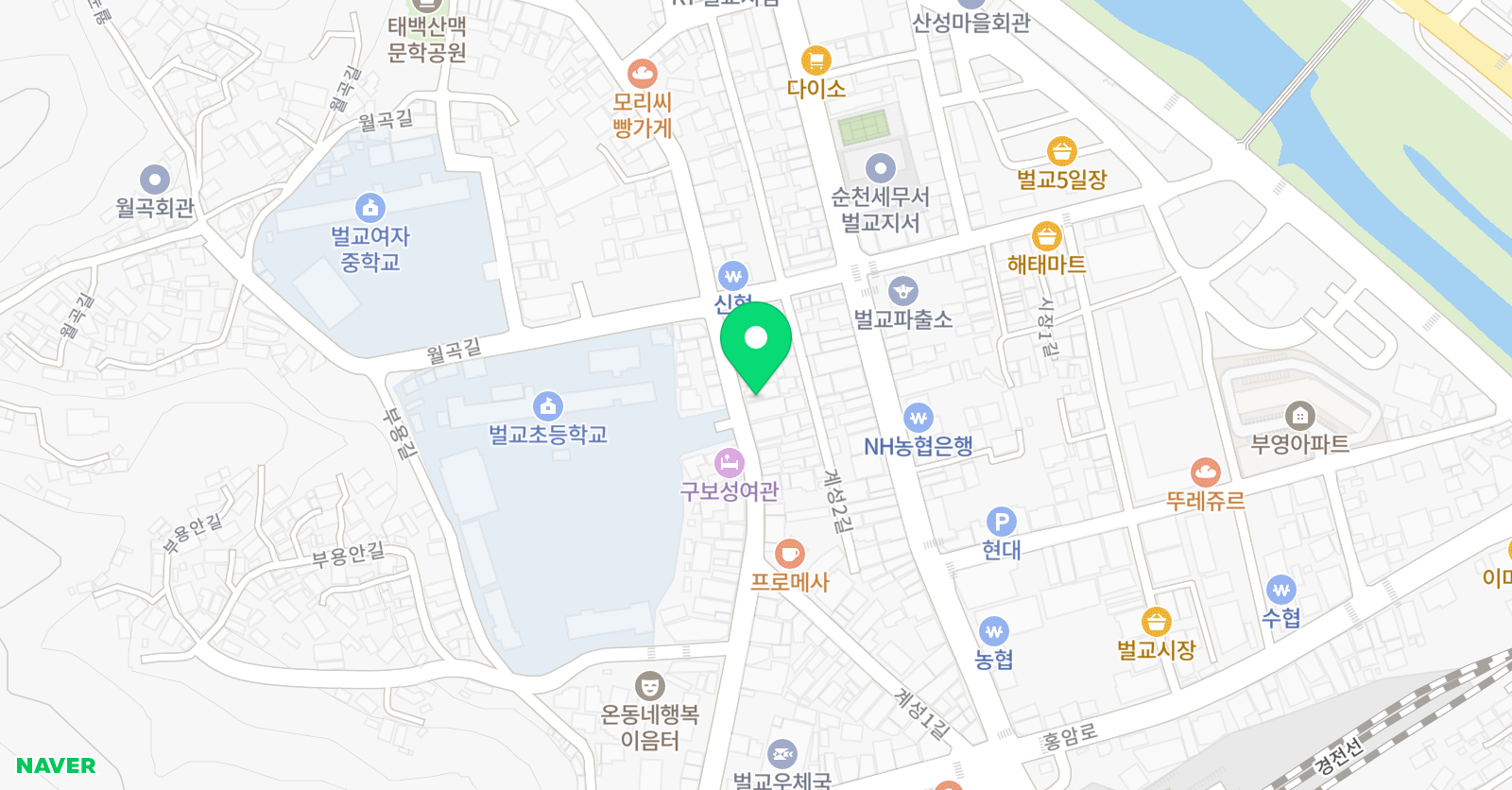 왕하나 음악학원 위치