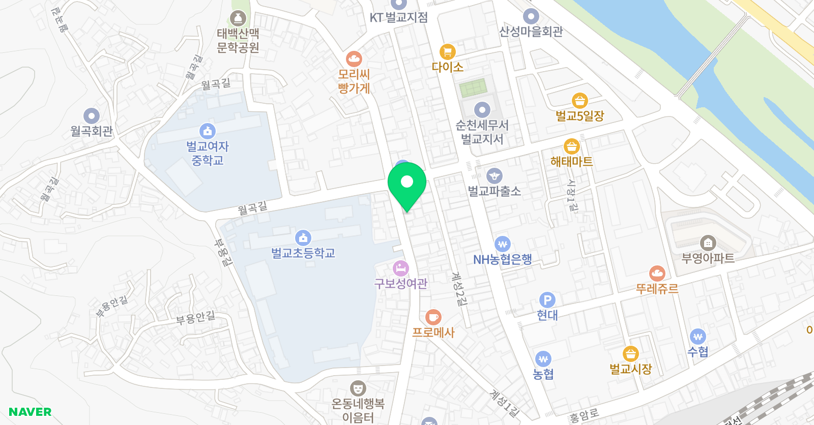 범쌤 수학 위치