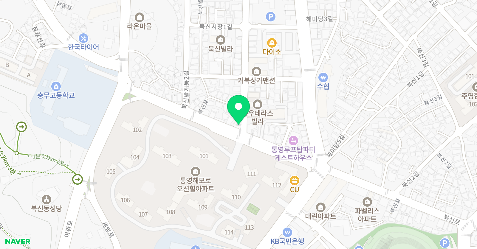 해모로 음악학원 위치