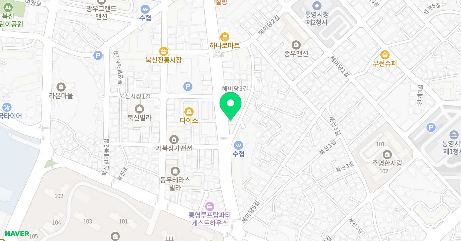 명품 학원 위치