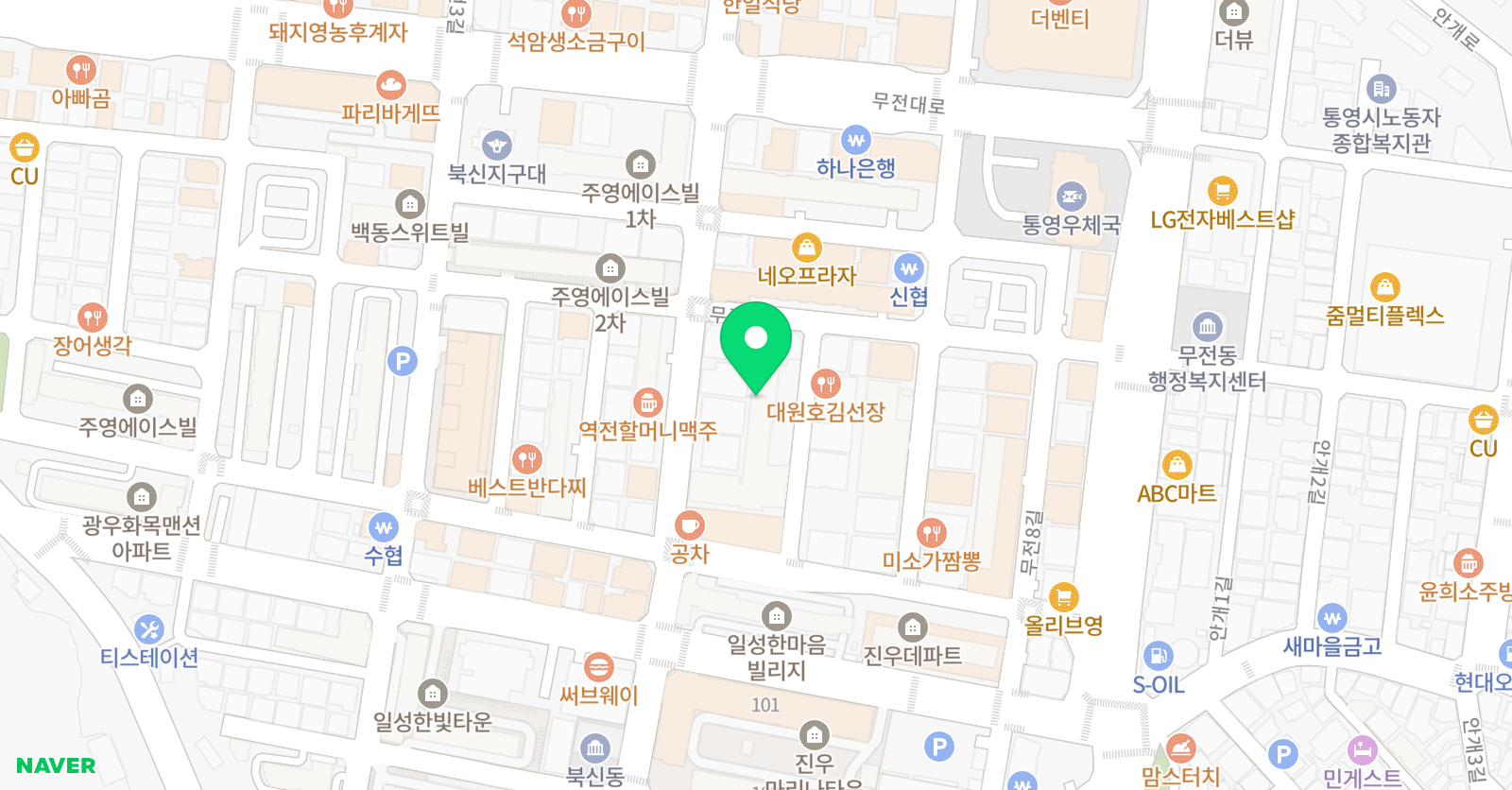 아이케이 학원 위치