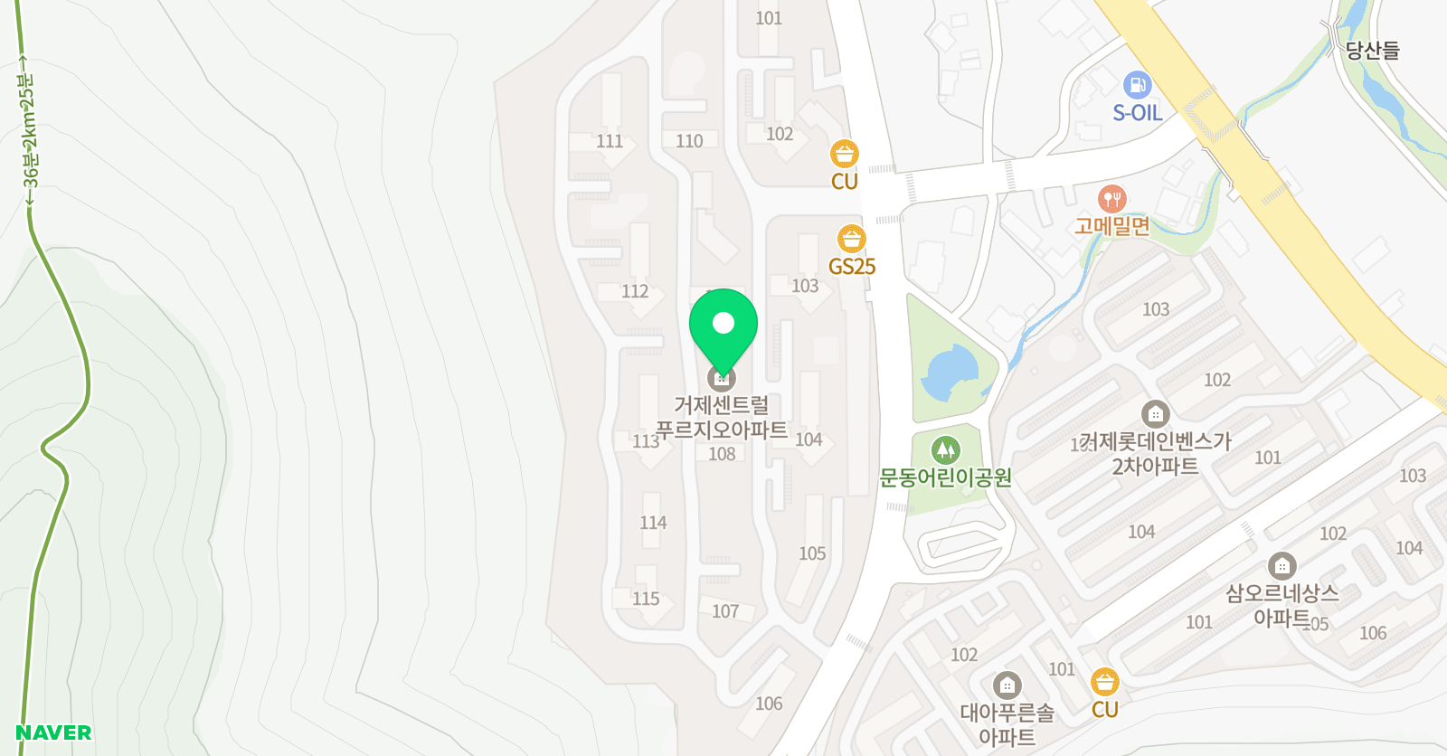 3030 영어 문동러닝센터 위치