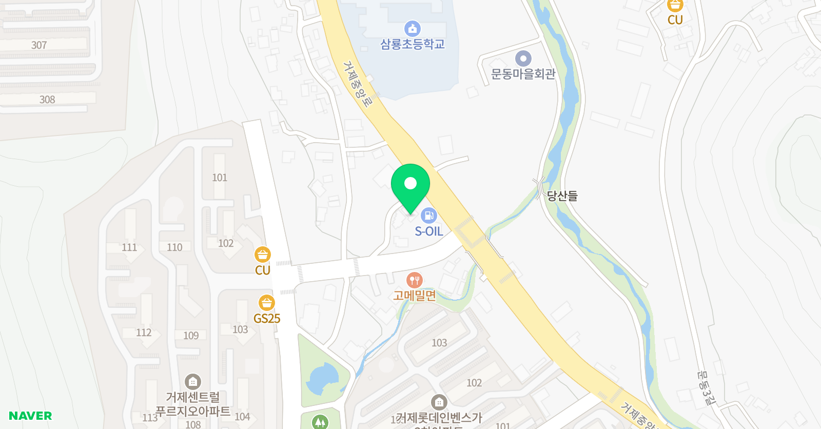 기탄 사고력교실 문동푸르지오점 위치
