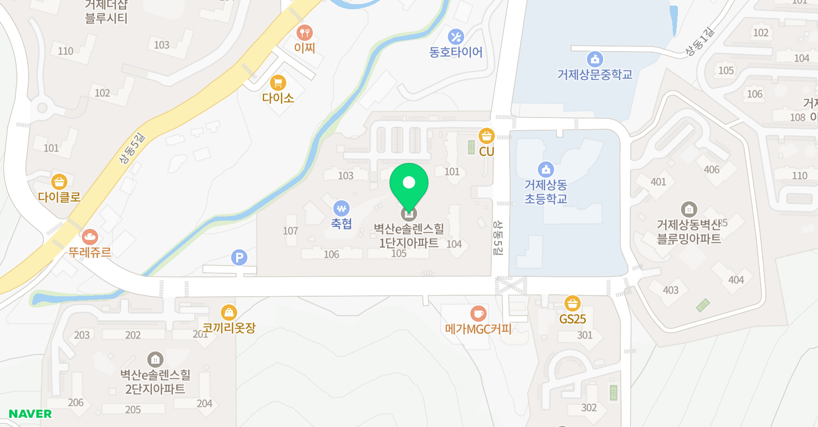 ALL바른 영어 위치