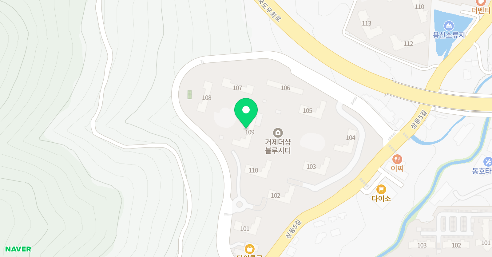 뮤엠 영어 상동포스코NEST 위치